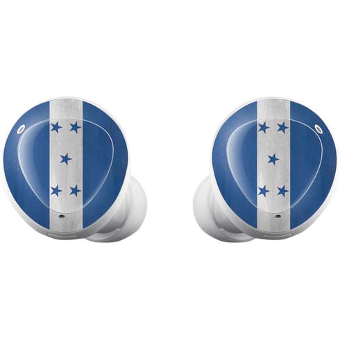Honduras Flag Distressed Galaxy Buds Plus Skin